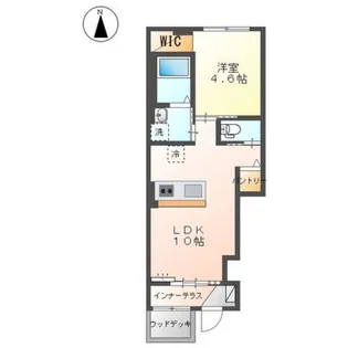 ニュークラリス【1階】の間取り
