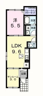 ベルデ【1階】の間取り