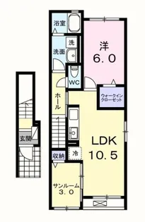 ベルデ【2階】の間取り