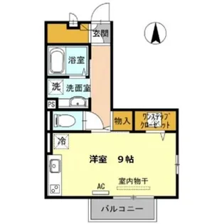 エスポワール【1階】の間取り