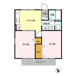 ドルチェ・カサグランデ【1階】の間取り