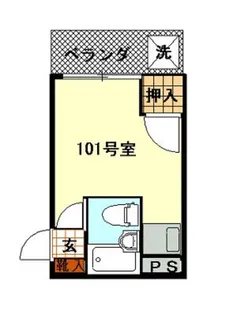 DGマンション【1階】の間取り