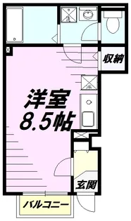 リヴェール【1階】の間取り