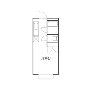 パシフィックオーシャンハイツPART1【110号室】の間取り