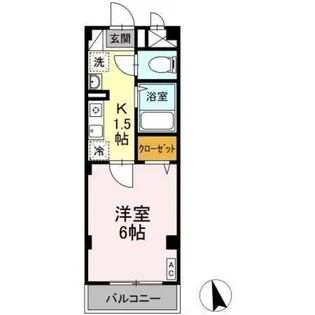 アバンウェル ディッツォ【3階】の間取り