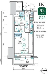 MAXIV八王子TRE【11階】の間取り