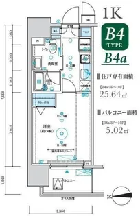 MAXIV八王子TRE【4階】の間取り