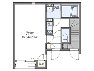 レオネクストニューコート【1階】の間取り