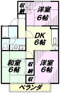 エスポワール【2階】の間取り