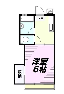 グリーンハイツコバクラ【2階】の間取り