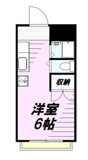 澤田ビルB【2階】の間取り