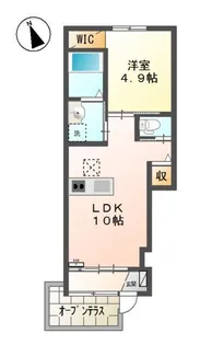 コンフィード【1階】の間取り