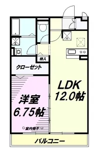 グランドソレーユ【1階】の間取り