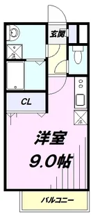 ケイグレイス福生武蔵野台 【3階】の間取り