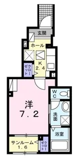 ブリュームⅡ【1階】の間取り