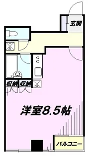 マイコート日野Ⅱ【5階】の間取り