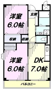 グリーンエクセル【3階】の間取り