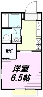 コンフォートヨコタ【205号室】の間取り