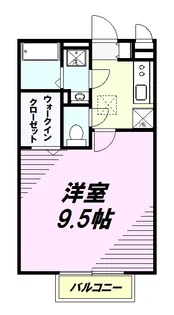 若葉ハイム【2階】の間取り