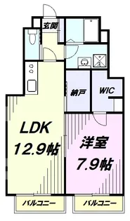 Ville Est Ⅰ【1階】の間取り