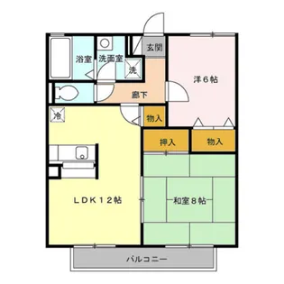 B−FLAT【2階】の間取り