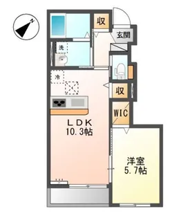 ベラーノ【1階】の間取り