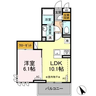 Grand station 宮上Ⅰ【3階】の間取り