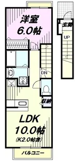 サンリット・シーズン【2階】の間取り