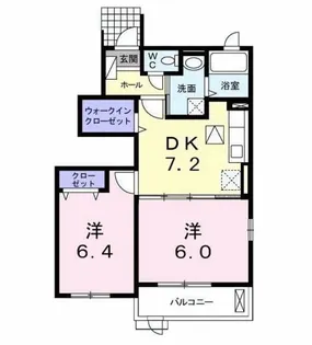 サンライトハウス【1階】の間取り