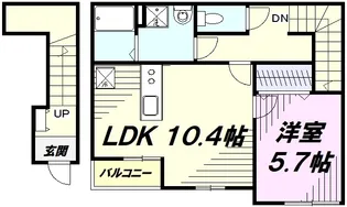 パルム ドール【2階】の間取り