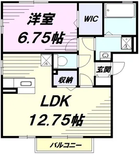 マーブル【2階】の間取り