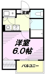 CASAR八王子【3階】の間取り