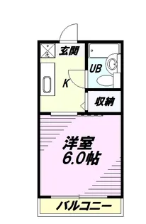 めぞん一刻【111号室】の間取り