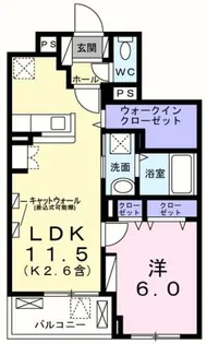 アンジュ【3階】の間取り