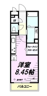 グランメゾン北野【1階】の間取り