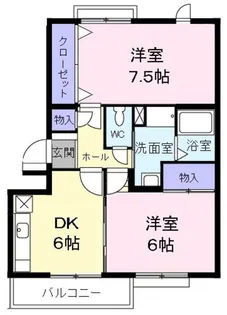 コートエレガンスJ【2階】の間取り