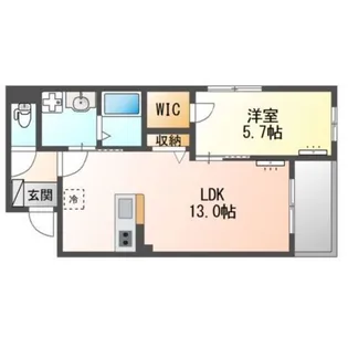 サンジュ(Sanju)【2階】の間取り