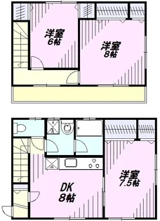 西武グランツ【1階】の間取り