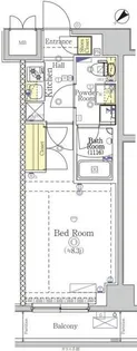 SHOKEN Residence八王子【9階】の間取り
