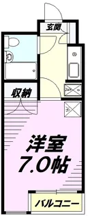 メゾン・ド・アンピール【2階】の間取り