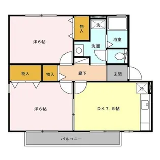 コンフォート豊田【2階】の間取り