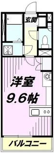 レオネクストトレフール【1階】の間取り