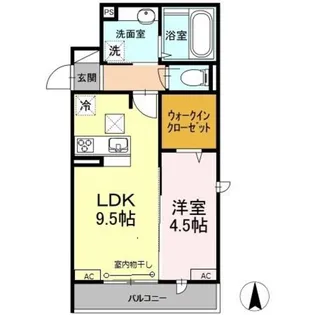 リクライン【1階】の間取り