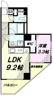 サットンアリビオ八王子【3階】の間取り