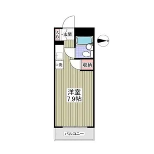 シャルム堀之内【2階】の間取り
