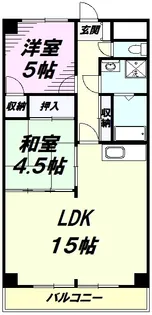 ルミエール ワン【201号室】の間取り