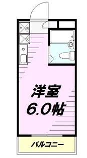 パークヴィラ千人町【4階】の間取り