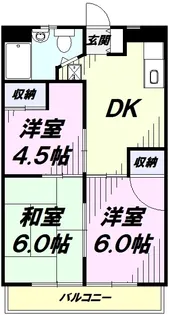 二宮ハイツ【307号室】の間取り