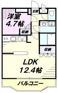 ルミナスハイム【2階】の間取り