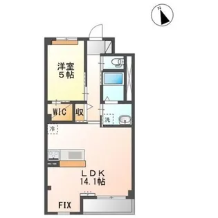 ミルト【3階】の間取り